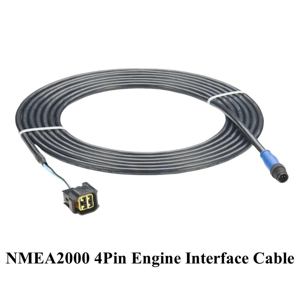 NMEA2000 N2K 4Pin Engine Interface Cable Compatible with Yamaha Outboard Engine 2006-2023 Replace 000-0120-37 3004.6865
NMEA2000 N2K 4Pin Engine Interface Cable Compatible with Yamaha Outboard Engine 2006-2023 Replace 000-0120-37 3004.6865