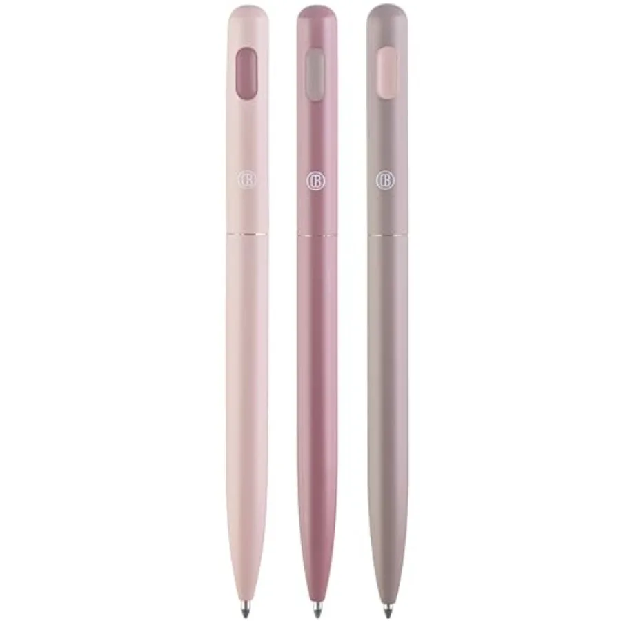 Black Ink Ballpoint Pens, 3 Pack Retractable No Bleed Bible Pens, Cute Aesthetic Pastel Pens for Teachers, Bible Study Journali
Black Ink Ballpoint Pens, 3 Pack Retractable No Bleed Bible Pens, Cute Aesthetic Pastel Pens for Teachers, Bible Study Journali