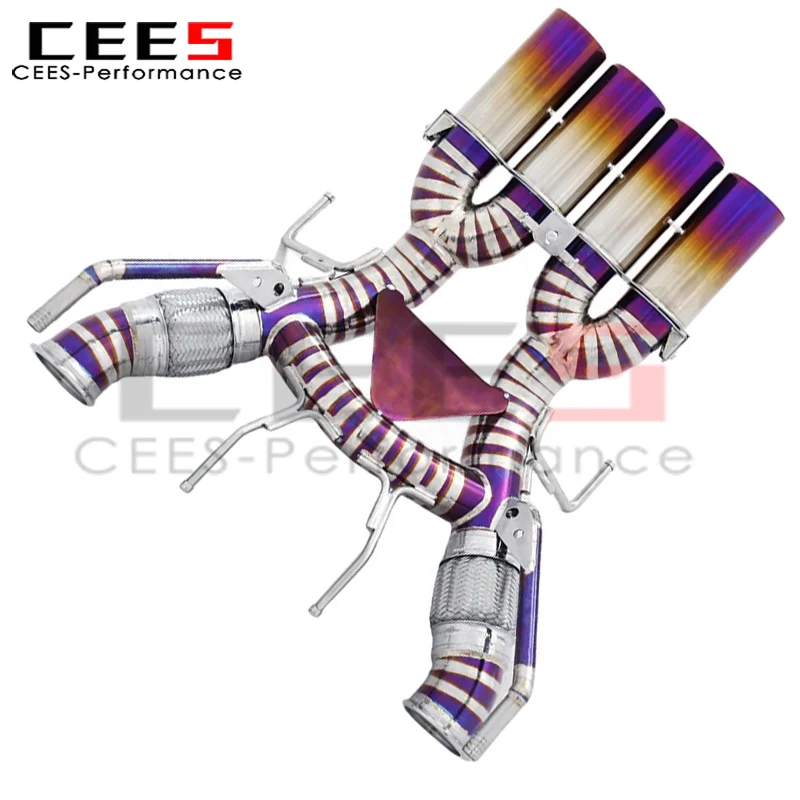 Cees для Mclaren 765LT 4.0T Sport Catback выхлопные трубы гоночное исполнение тюнинг выхлопная система побег
Cees для Mclaren 765LT 4.0T Sport Catback выхлопные трубы гоночное исполнение тюнинг выхлопная система побег