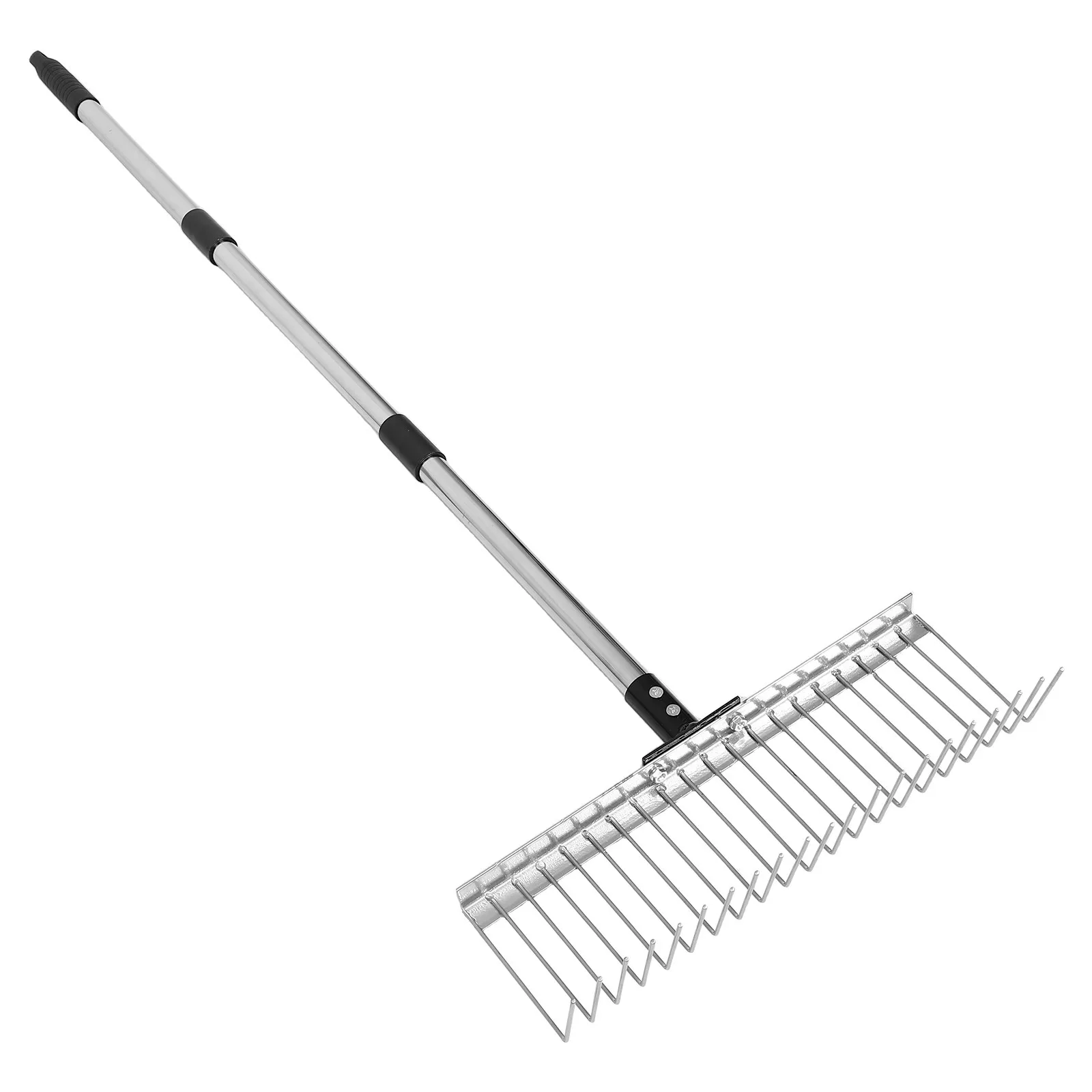 Heavy Duty Garden Rake 21-Tooth Detachable Leaf Rake for Gardening Lawn Leveling Soil Loosening Yard Rakes for Leaves Telescopic
Heavy Duty Garden Rake 21-Tooth Detachable Leaf Rake for Gardening Lawn Leveling Soil Loosening Yard Rakes for Leaves Telescopic