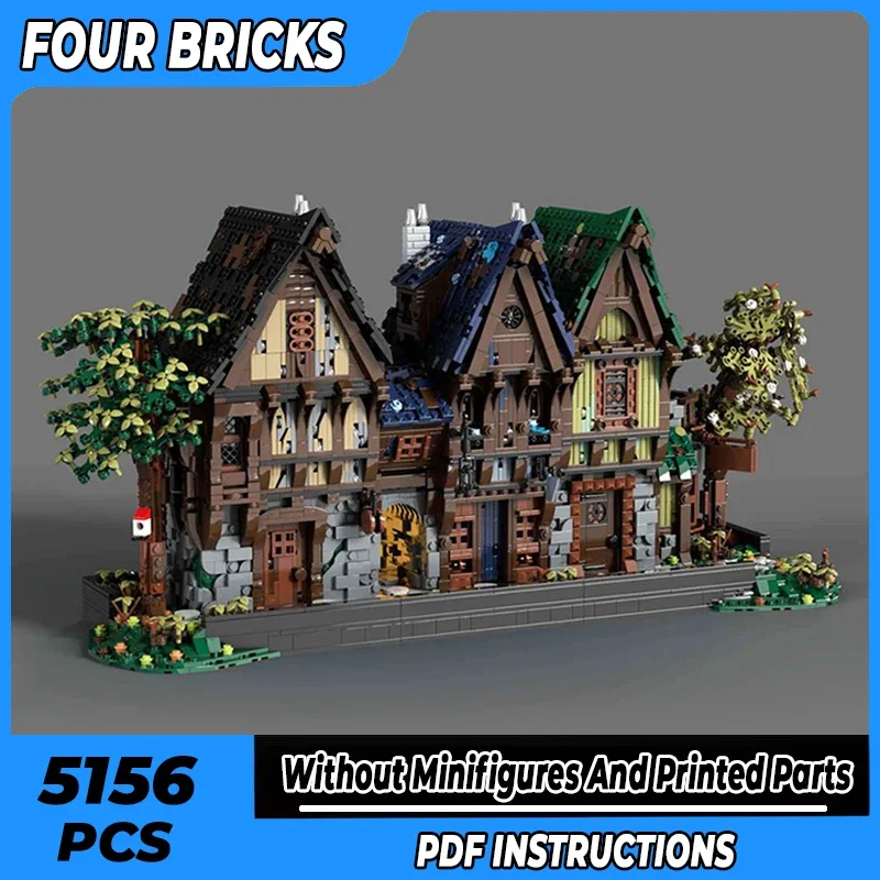 Moc Building Bricks Medieval Model Medieval Street Technology Modular Blocks Christmas Gifts Toys For Children DIY Sets Assembly
Moc Building Bricks Medieval Model Medieval Street Technology Modular Blocks Christmas Gifts Toys For Children DIY Sets Assembly
