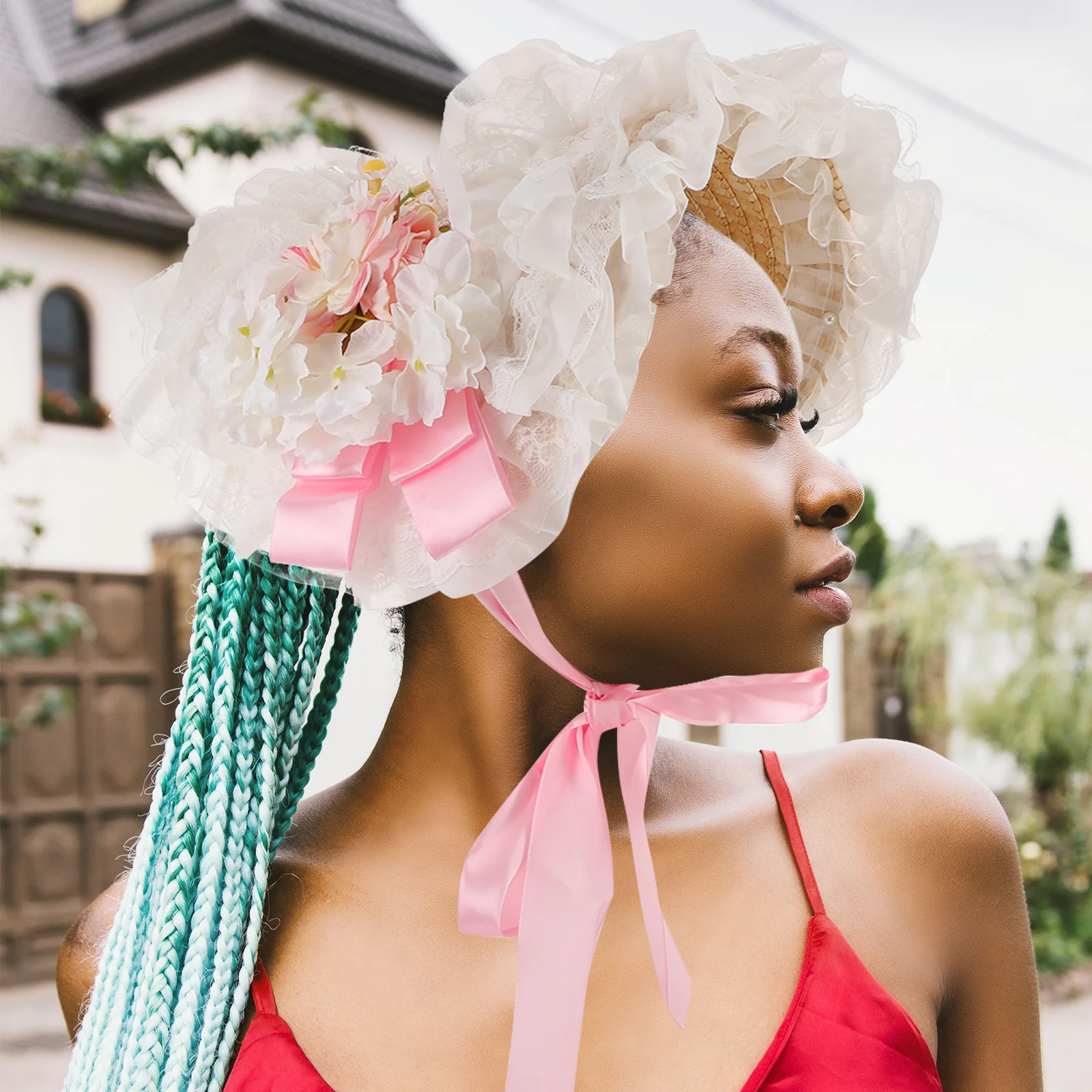 Lolita Rattan Hat For Girls Victorian Floral Wide Brim Sun Protection Bonnet Garden Tea Party Beach Holiday Headwear Hat
Lolita Rattan Hat For Girls Victorian Floral Wide Brim Sun Protection Bonnet Garden Tea Party Beach Holiday Headwear Hat