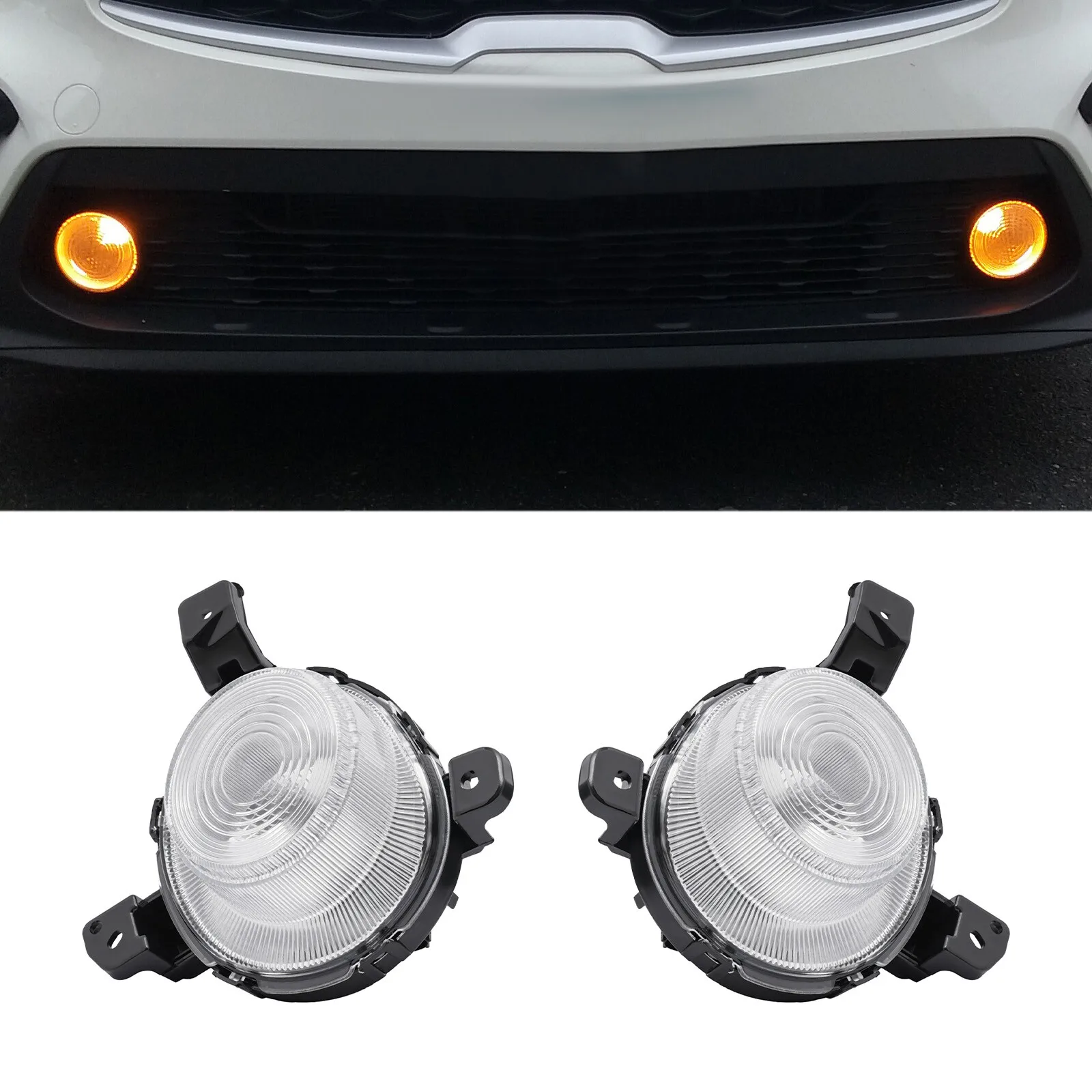 For 2019-2020 Kia Forte Halogen Bumper Fog Lights Lamps Left Right Clear Lens Visibility Enhancement
For 2019-2020 Kia Forte Halogen Bumper Fog Lights Lamps Left Right Clear Lens Visibility Enhancement