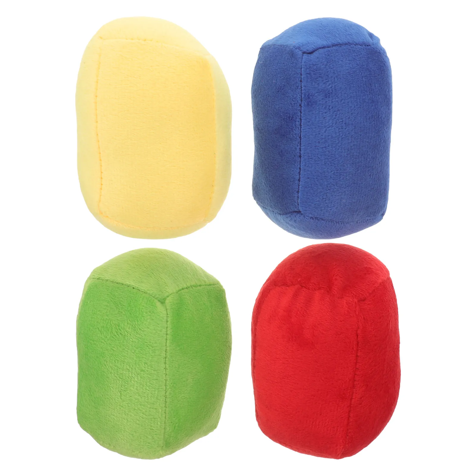 4Pcs Colorful Cloth Balls Rectangular Soft Lightweight Educational Playthings Kids Parents Interactive Game Balls
4Pcs Colorful Cloth Balls Rectangular Soft Lightweight Educational Playthings Kids Parents Interactive Game Balls