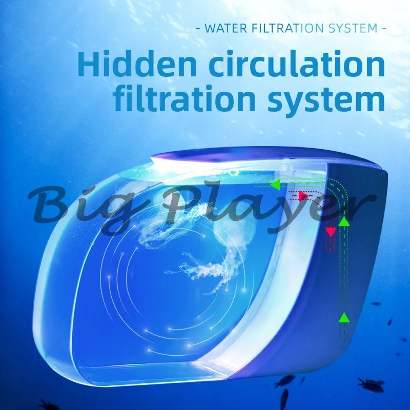 Dragon Spaceship Family Jellyfish Tank Desktop Z Era Fish Aquarium Sea Moon Red Moon Small Jellyfish Creative Tank
Dragon Spaceship Family Jellyfish Tank Desktop Z Era Fish Aquarium Sea Moon Red Moon Small Jellyfish Creative Tank