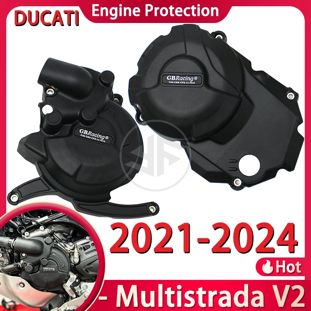 For DUCATI Multistrada V2 2021 2022 2023 2024 Motorcycle Accessories GB Racing Secondary Engine Protection Alternator Cover
For DUCATI Multistrada V2 2021 2022 2023 2024 Motorcycle Accessories GB Racing Secondary Engine Protection Alternator Cover