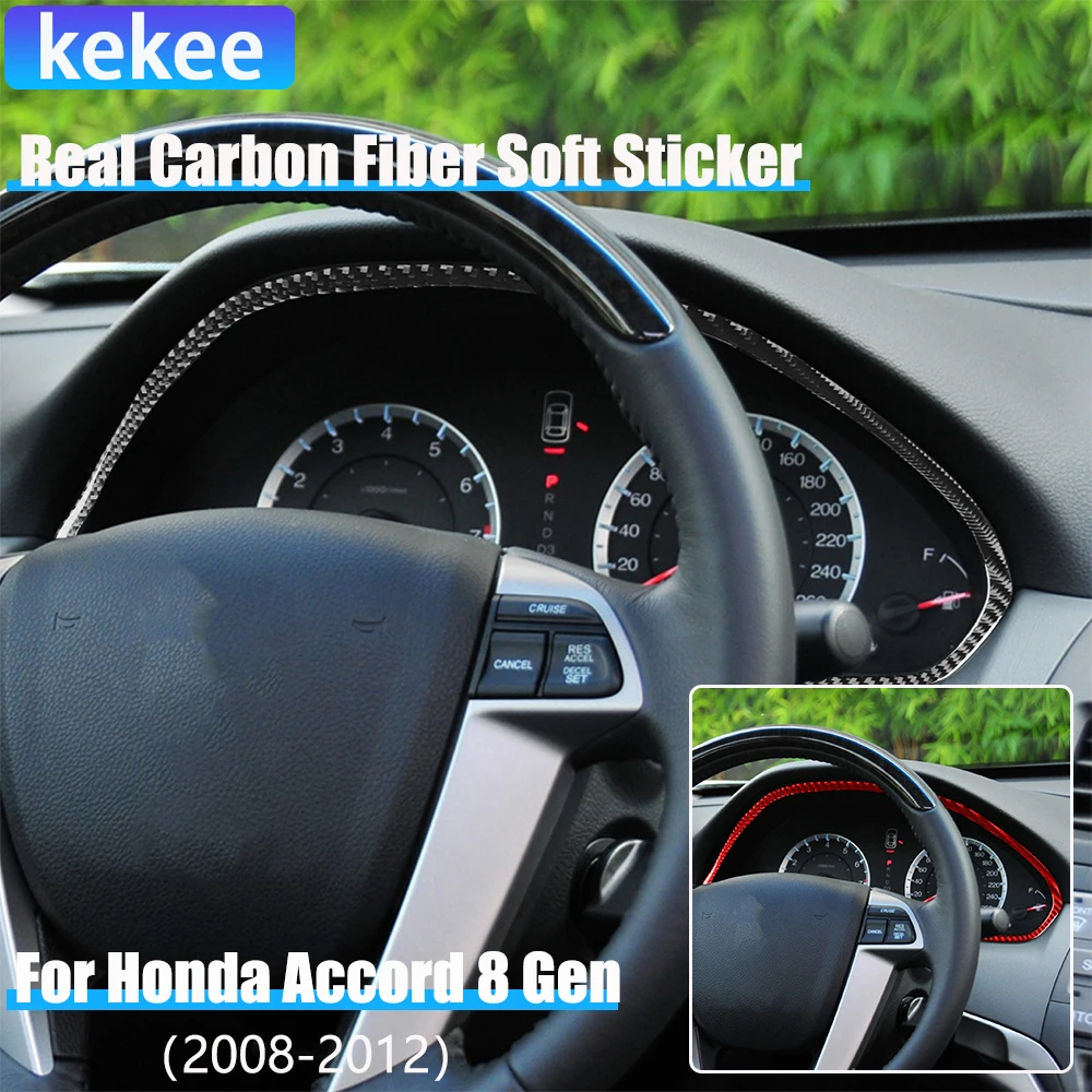 Автомобильные аксессуары из настоящего углеродного волокна, крышка спидометра, модифицированная мягкая наклейка для Honda Accord 8-го поколения 2008 2009 2010 2011 2012
Автомобильные аксессуары из настоящего углеродного волокна, крышка спидометра, модифицированная мягкая наклейка для Honda Accord 8-го поколения 2008 2009 2010 2011 2012
