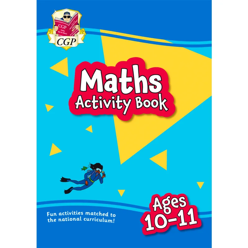 New Maths Activity Book For Ages 1011 CGP Books Coordination Group Publications 9781789087406 Book
New Maths Activity Book For Ages 1011 CGP Books Coordination Group Publications 9781789087406 Book