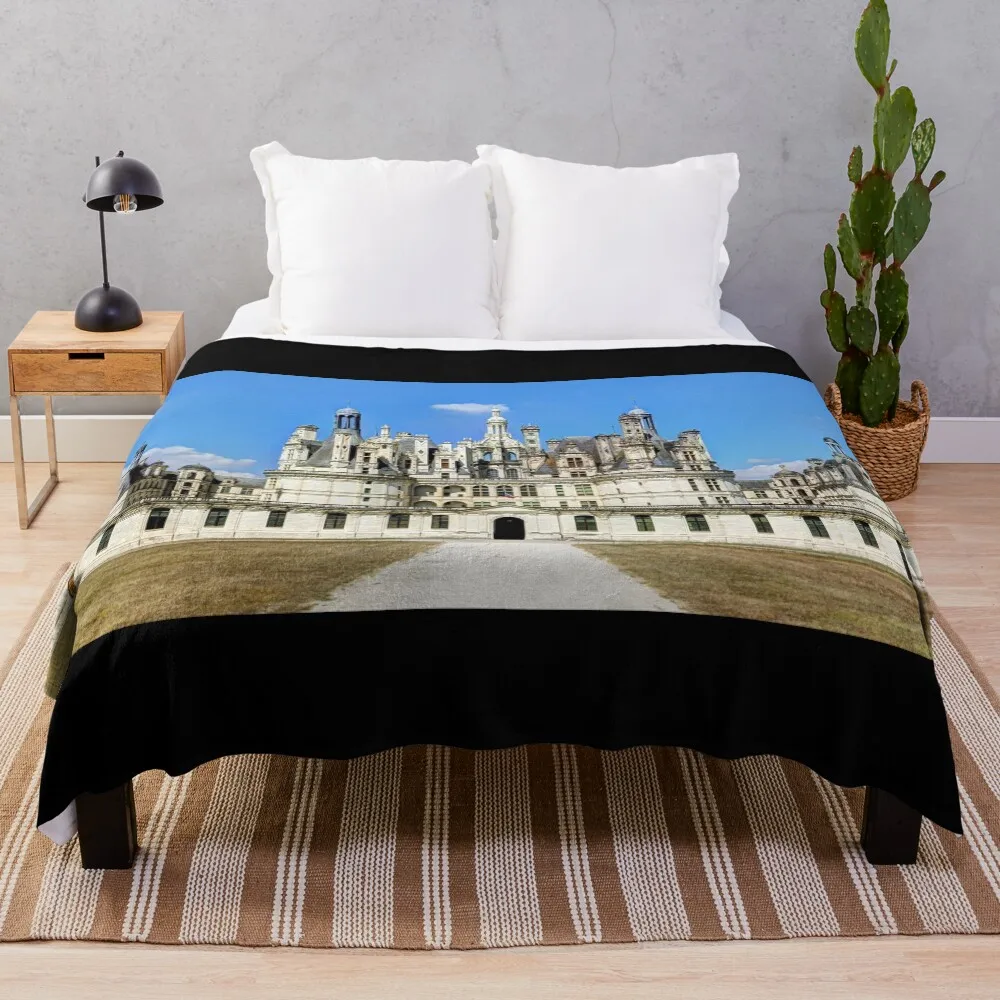 Chateau de Chambord 01 Throw Blanket Easy Care Comfortable Blanket for Couch
Chateau de Chambord 01 Throw Blanket Easy Care Comfortable Blanket for Couch