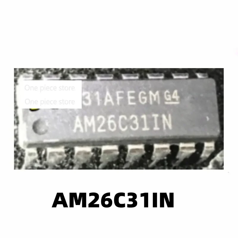 5PCS AM26C31 AM26C31CN AM26C31IN DIP16 pin RS-422 interface chip
5PCS AM26C31 AM26C31CN AM26C31IN DIP16 pin RS-422 interface chip
