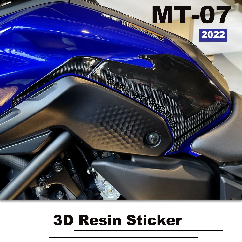 MT-07 for YAMAHA MT-07 2022 Motorcycle Tank Side Pad Sticker 3D Resin Waterproof Anti-scratch Protector
MT-07 for YAMAHA MT-07 2022 Motorcycle Tank Side Pad Sticker 3D Resin Waterproof Anti-scratch Protector