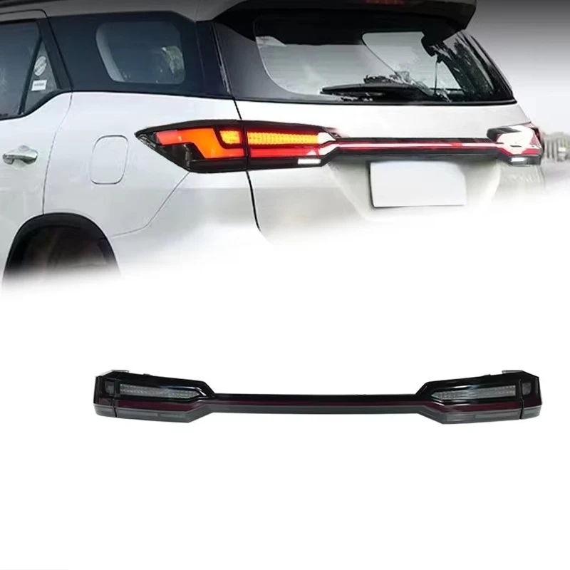 FT Car Lights For Fortuner Taillights 2016-2024 LED Tail Lamp Dynamic Turn Signal Light Car Through Taillights Assembly
FT Car Lights For Fortuner Taillights 2016-2024 LED Tail Lamp Dynamic Turn Signal Light Car Through Taillights Assembly