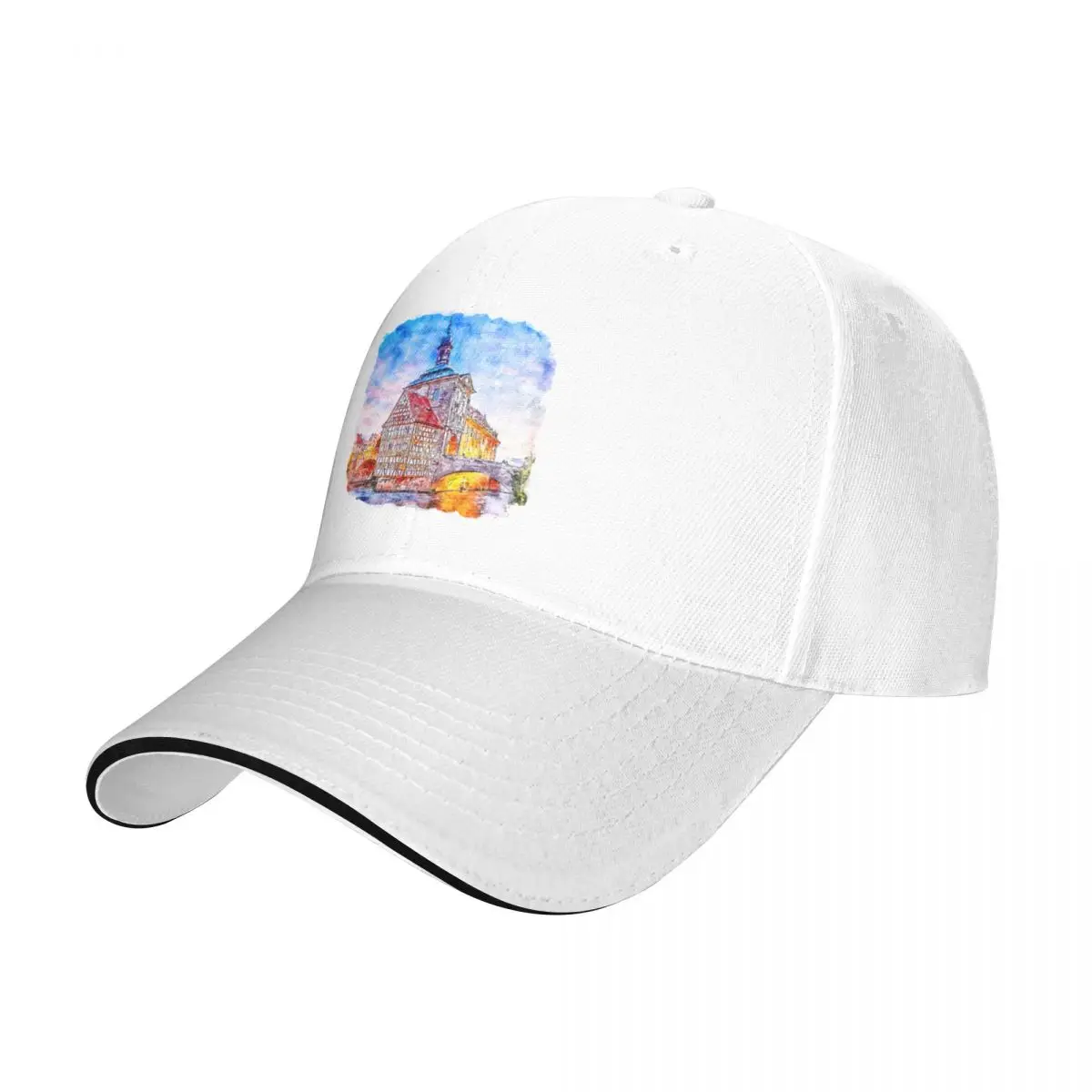 Bamberg germany watercolor sketch hand drawn Baseball Cap Military Cap Man Golf Hat Man Big Size Hat Mens Tennis Women's
Bamberg germany watercolor sketch hand drawn Baseball Cap Military Cap Man Golf Hat Man Big Size Hat Mens Tennis Women's