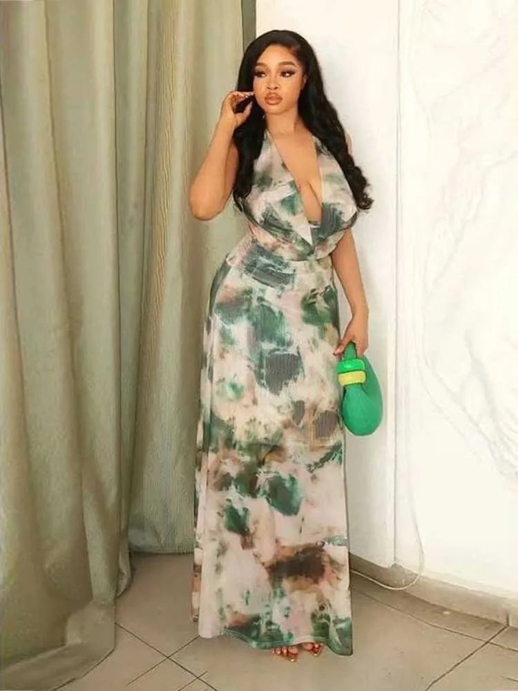 2 Piece Sets Women Outfit Luxury Elegant Summer Halter Neck Crop Top Backless Sexy Beach Style Green Long Skirt Sets
2 Piece Sets Women Outfit Luxury Elegant Summer Halter Neck Crop Top Backless Sexy Beach Style Green Long Skirt Sets