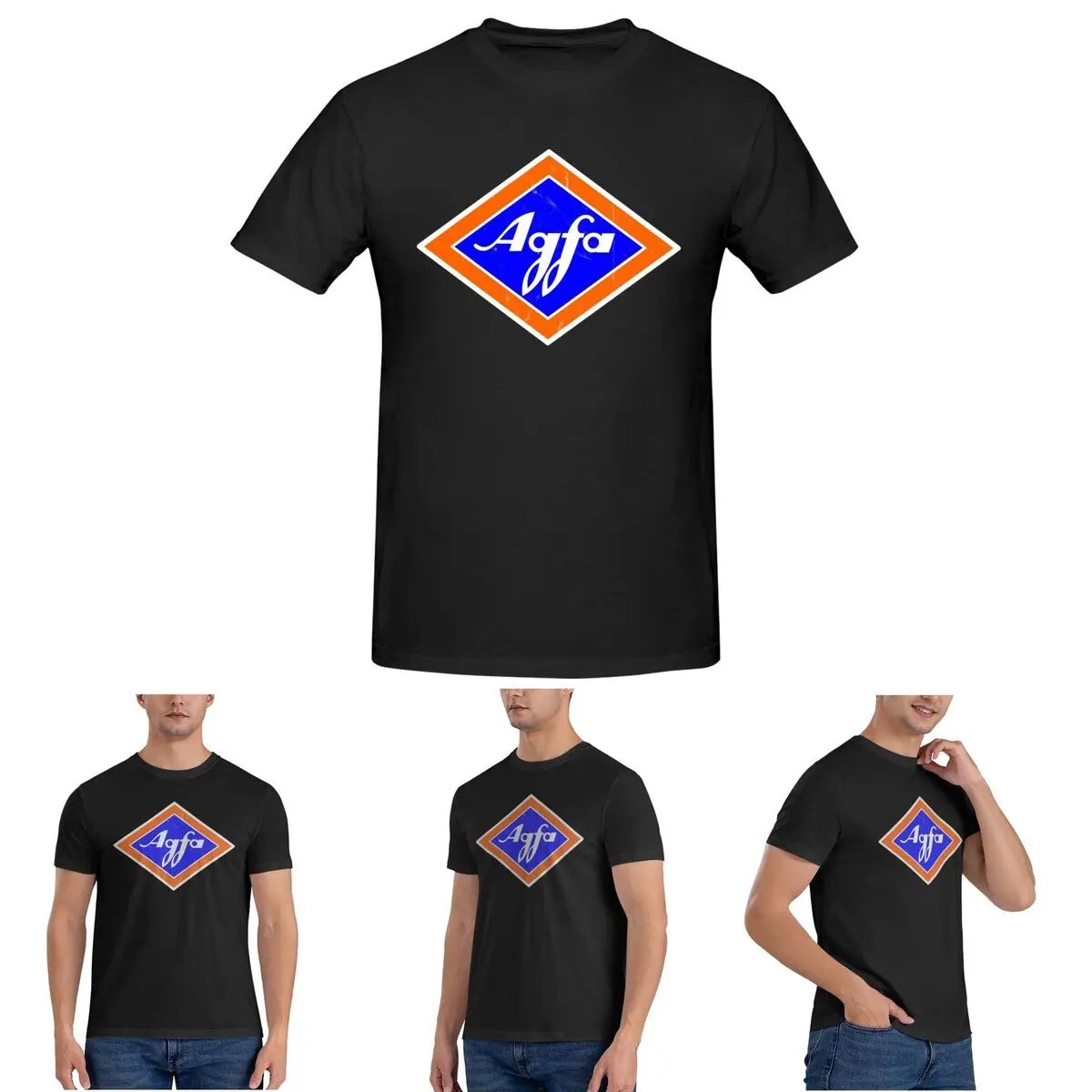 Retro Agfa Film Logo From 1960s T-Shirt for Men Cotton Plus Size T Shirts Men's Tees Short O-Neck Summer Clothes Tops S-6XL
Retro Agfa Film Logo From 1960s T-Shirt for Men Cotton Plus Size T Shirts Men's Tees Short O-Neck Summer Clothes Tops S-6XL