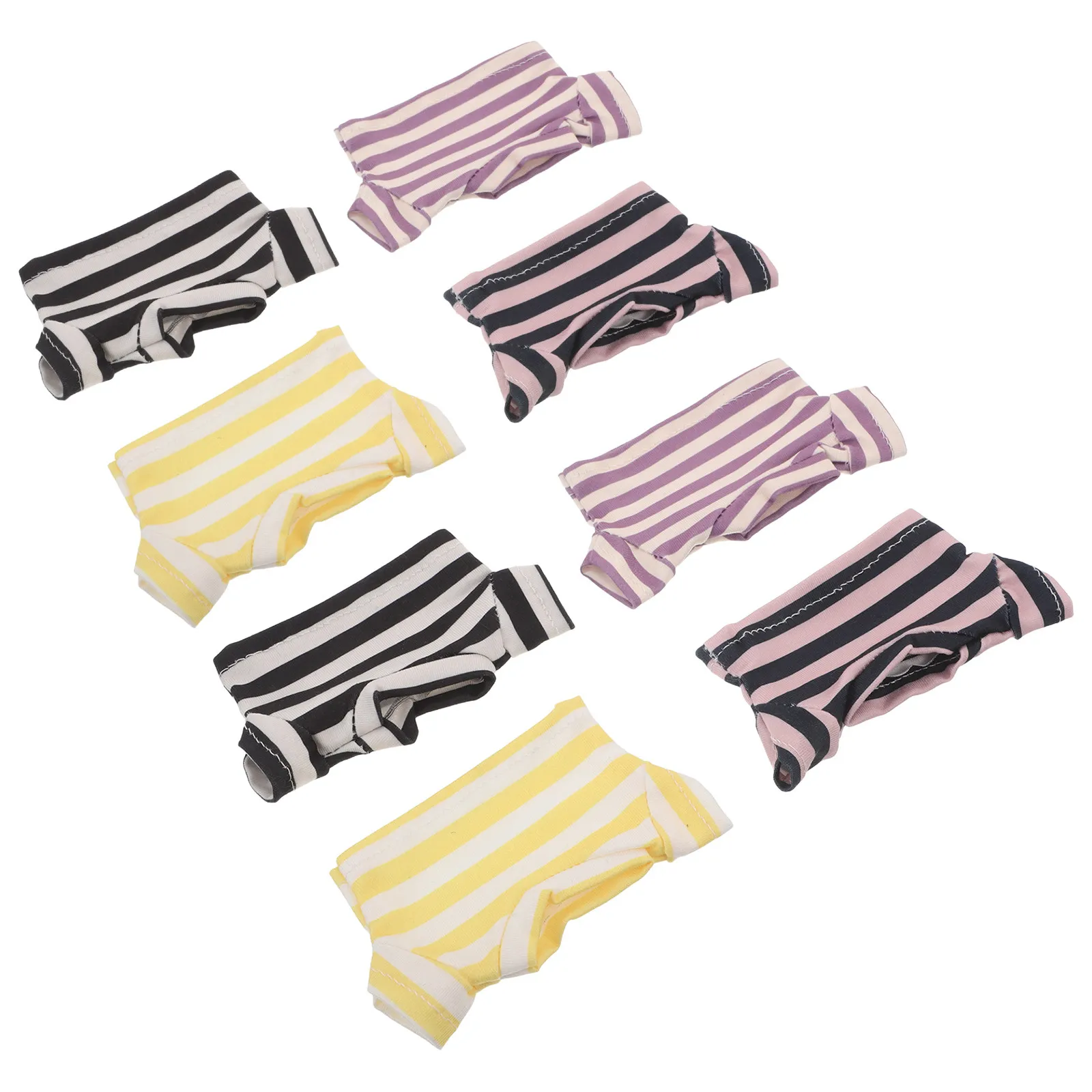 8Pcs Stuffed Animal Clothes Cotton Striped T Shirt Set Bear Animal Birthday Outfit Fabric Clothing Accessories Small Wearable
8Pcs Stuffed Animal Clothes Cotton Striped T Shirt Set Bear Animal Birthday Outfit Fabric Clothing Accessories Small Wearable