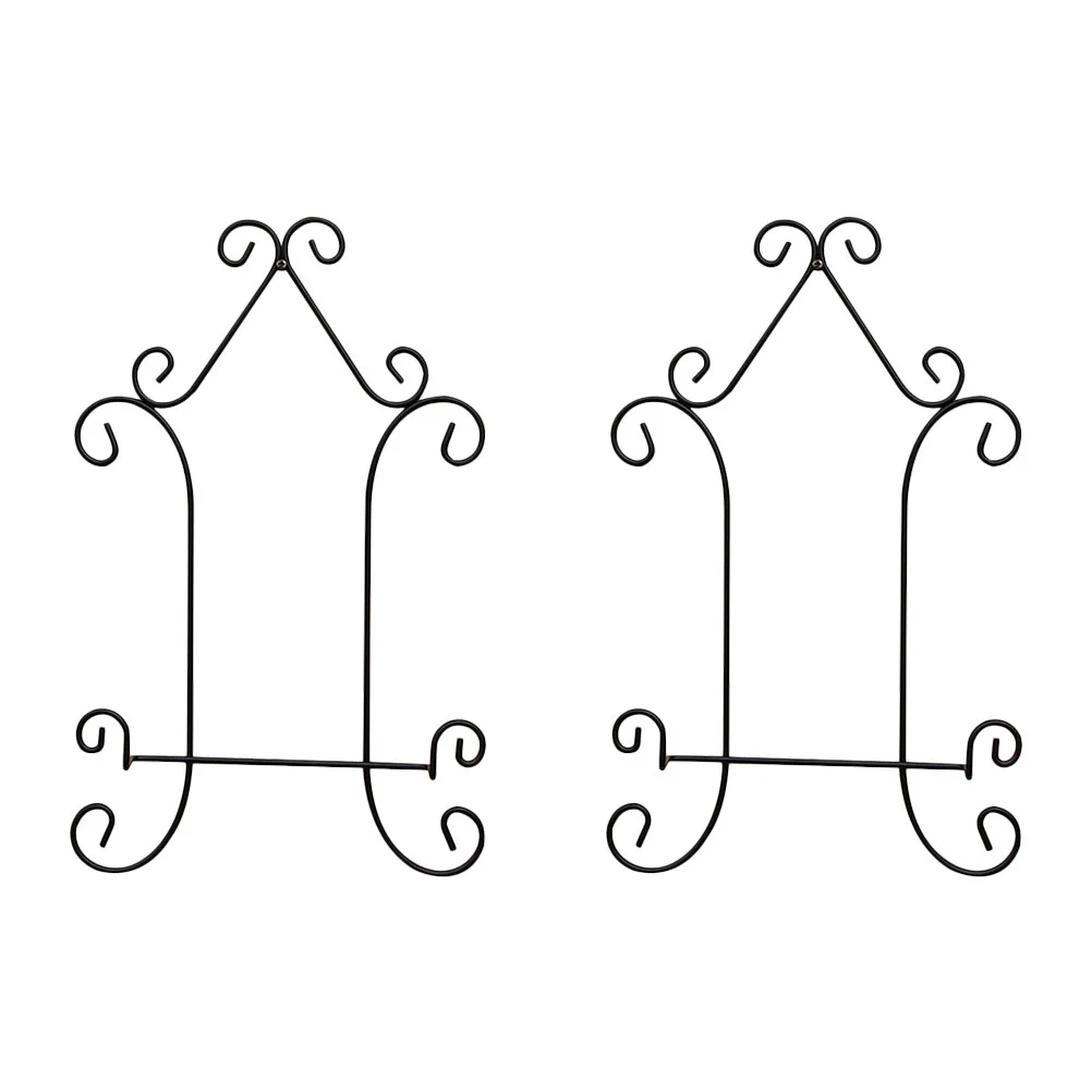 2 Pcs Iron Easel Plate Holder Poster Picture Hangers Posters Painting Display Rack Metal
2 Pcs Iron Easel Plate Holder Poster Picture Hangers Posters Painting Display Rack Metal