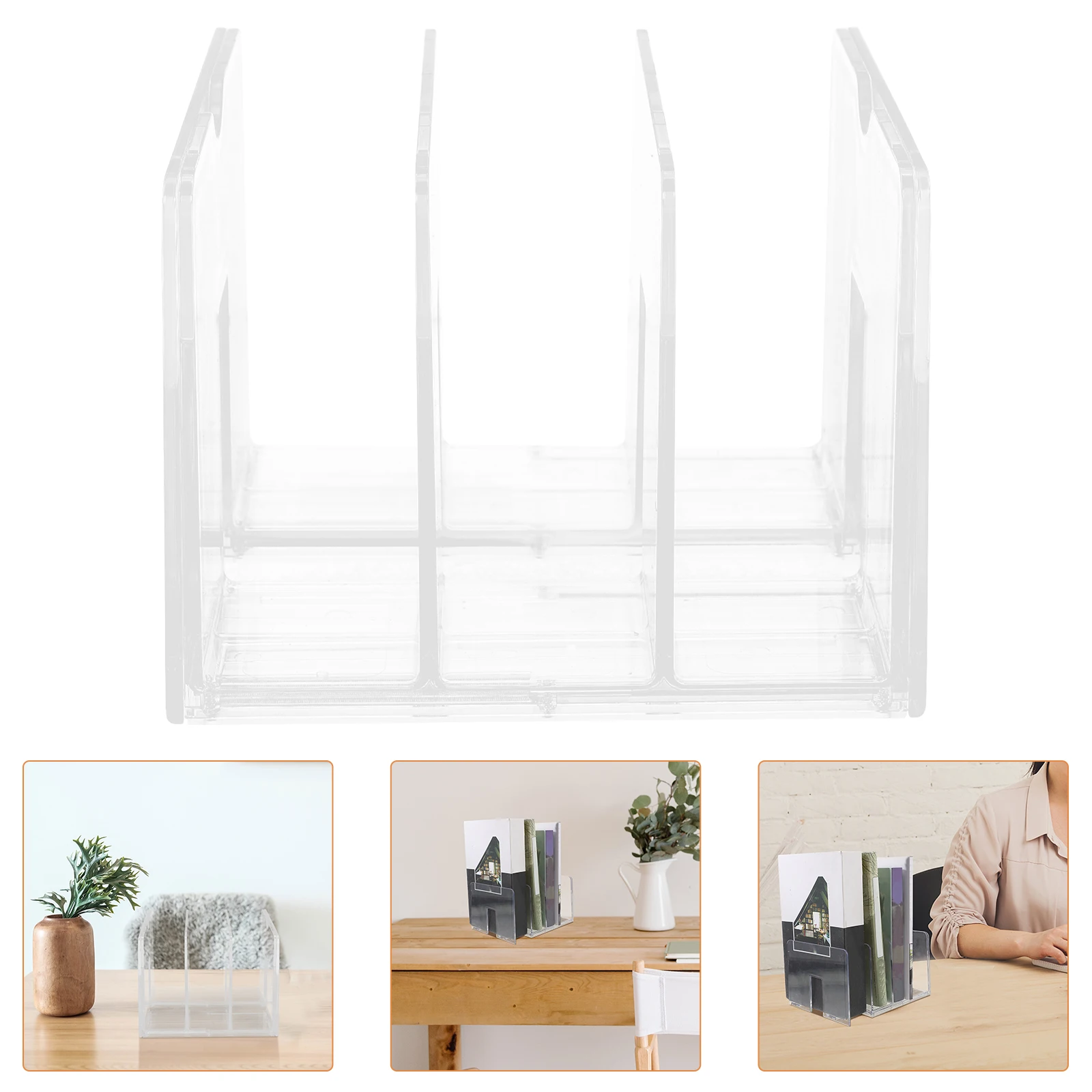 Book Stand Transparent Baffle Clear Shelf Storage Holder Organizers Multifunction for Desk File Sorter Plastic Desktop Student
Book Stand Transparent Baffle Clear Shelf Storage Holder Organizers Multifunction for Desk File Sorter Plastic Desktop Student