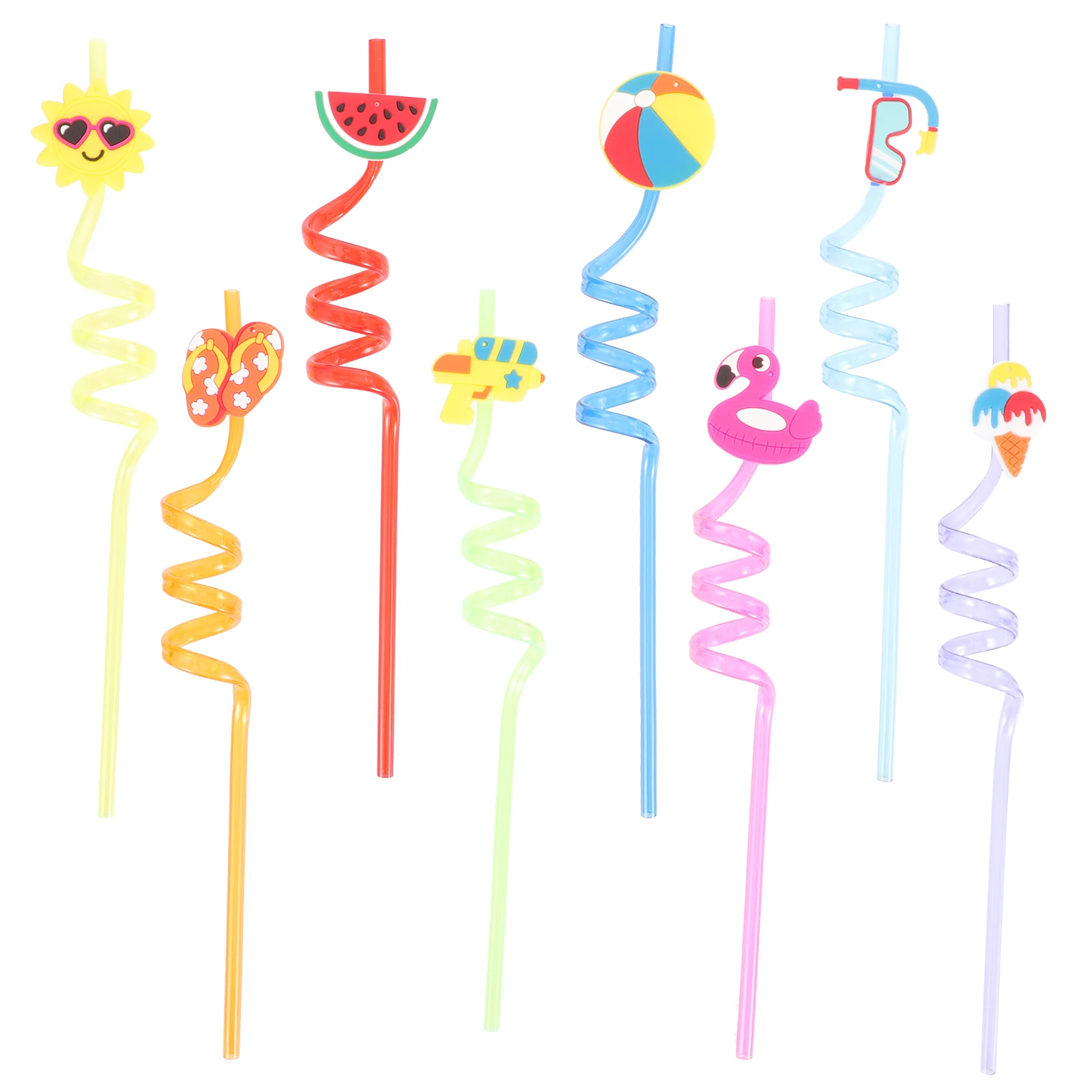 8pcs Hawaiian Straws Beach Theme Party Supplies Plastic Reusable Drinking Straws Cocktail Tropical Favors Decorations Summer
8pcs Hawaiian Straws Beach Theme Party Supplies Plastic Reusable Drinking Straws Cocktail Tropical Favors Decorations Summer