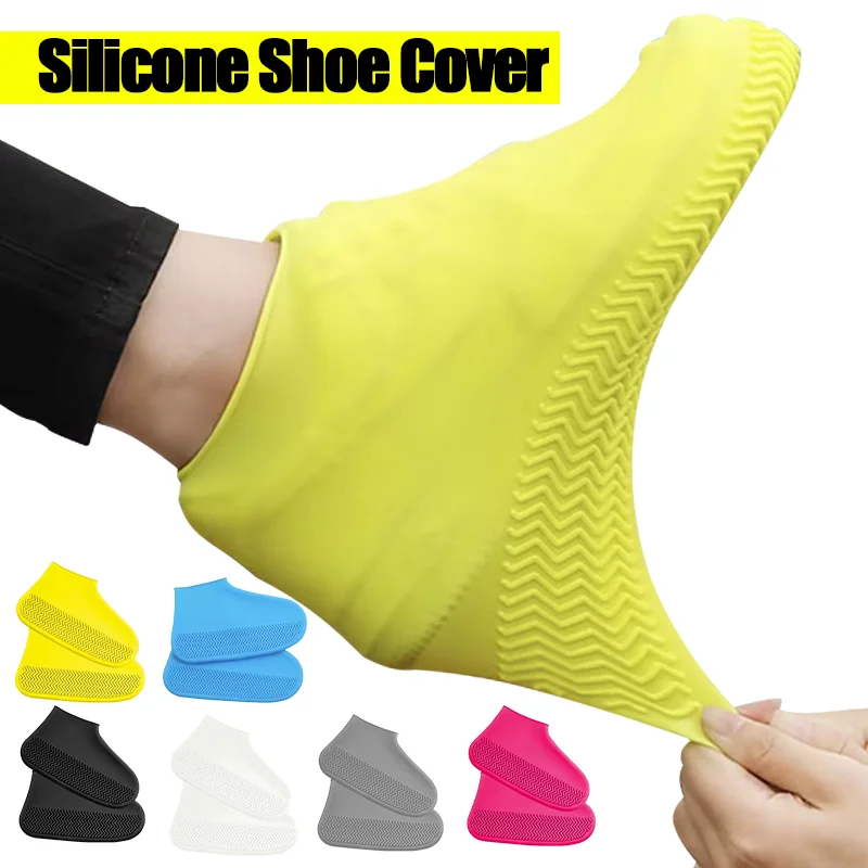 Waterproof Non-slip Shoe Covers Silicone Shoe Reusable Women Men Outdoor Rainy Shoe Cover Wet Rainy Day Accessories 1/3 pcs
Waterproof Non-slip Shoe Covers Silicone Shoe Reusable Women Men Outdoor Rainy Shoe Cover Wet Rainy Day Accessories 1/3 pcs