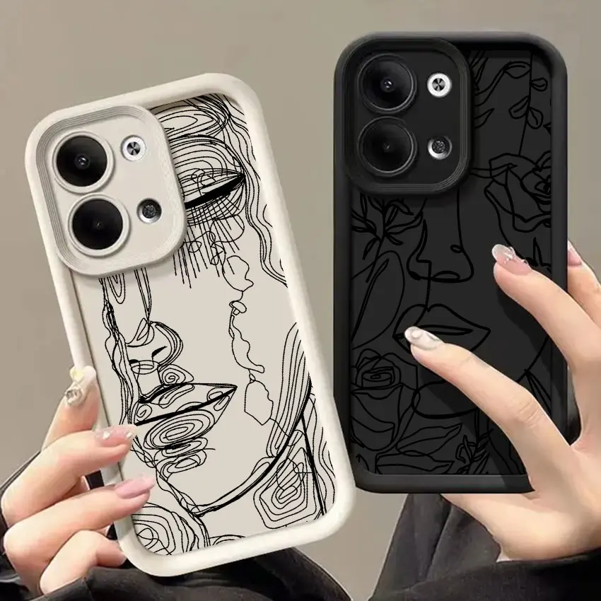 Women Line Art Face Girl Phone Cases For Oppo Reno 14 13 12 11 F 10 5G 6 7 8 Pro Plus Cover 8T 7Z 8Z 14Pro Soft Shockproof Funda
Women Line Art Face Girl Phone Cases For Oppo Reno 14 13 12 11 F 10 5G 6 7 8 Pro Plus Cover 8T 7Z 8Z 14Pro Soft Shockproof Funda
