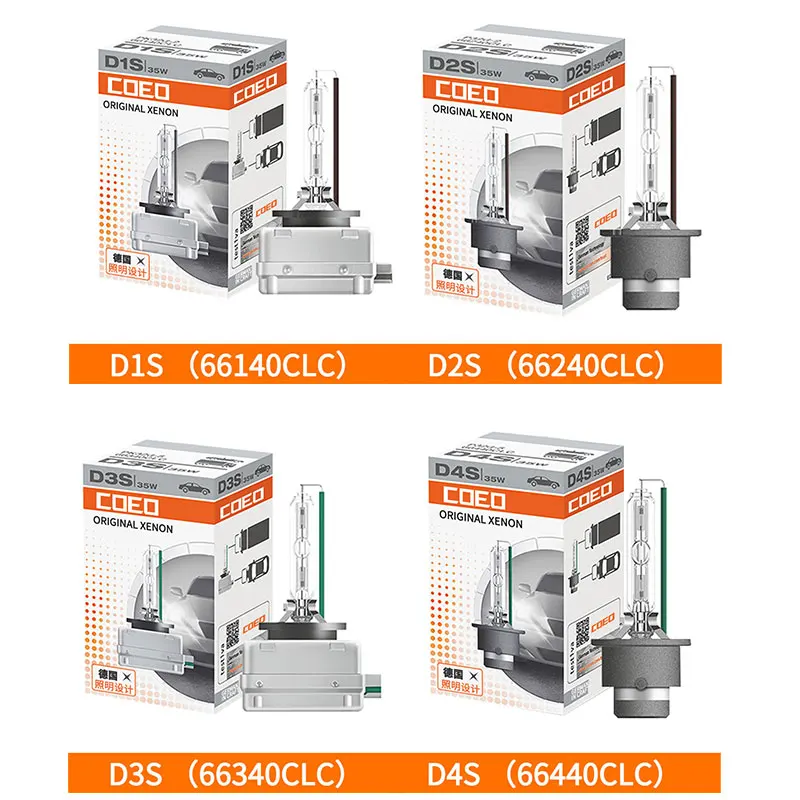 D1S D2S D3S D4S For OSRAM Xenon 66140 66240 66340 66440 CLC HID Original Car Xenon Headlight 4200K Standard White Light, 1x
D1S D2S D3S D4S For OSRAM Xenon 66140 66240 66340 66440 CLC HID Original Car Xenon Headlight 4200K Standard White Light, 1x