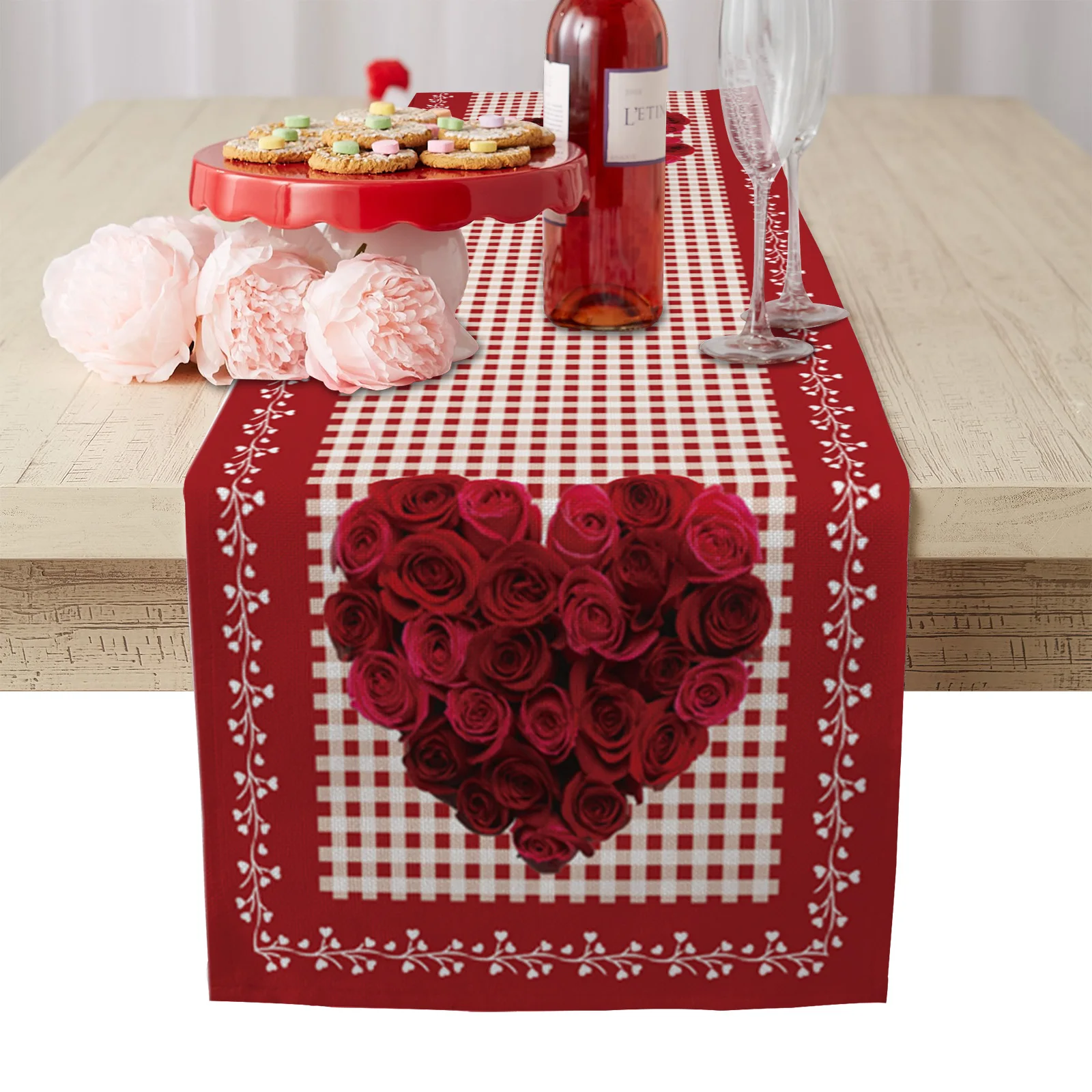 Red Romantic Rose Decorative Table Flag Luxury Dinner Wedding Party Decoration Table Restaurant Restaurant Dining Table Flag
Red Romantic Rose Decorative Table Flag Luxury Dinner Wedding Party Decoration Table Restaurant Restaurant Dining Table Flag
