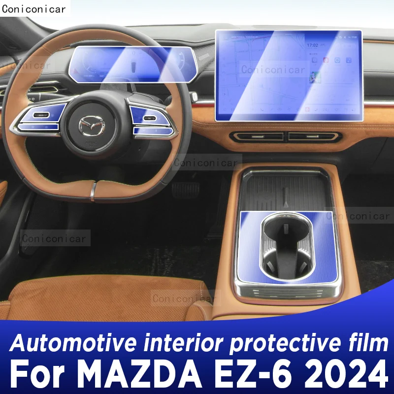 For MAZDA EZ-6 2024 Gearbox Panel Dashboard Navigation Automotive Interior Protective Film TPU Anti-Scratch Accessories
For MAZDA EZ-6 2024 Gearbox Panel Dashboard Navigation Automotive Interior Protective Film TPU Anti-Scratch Accessories
