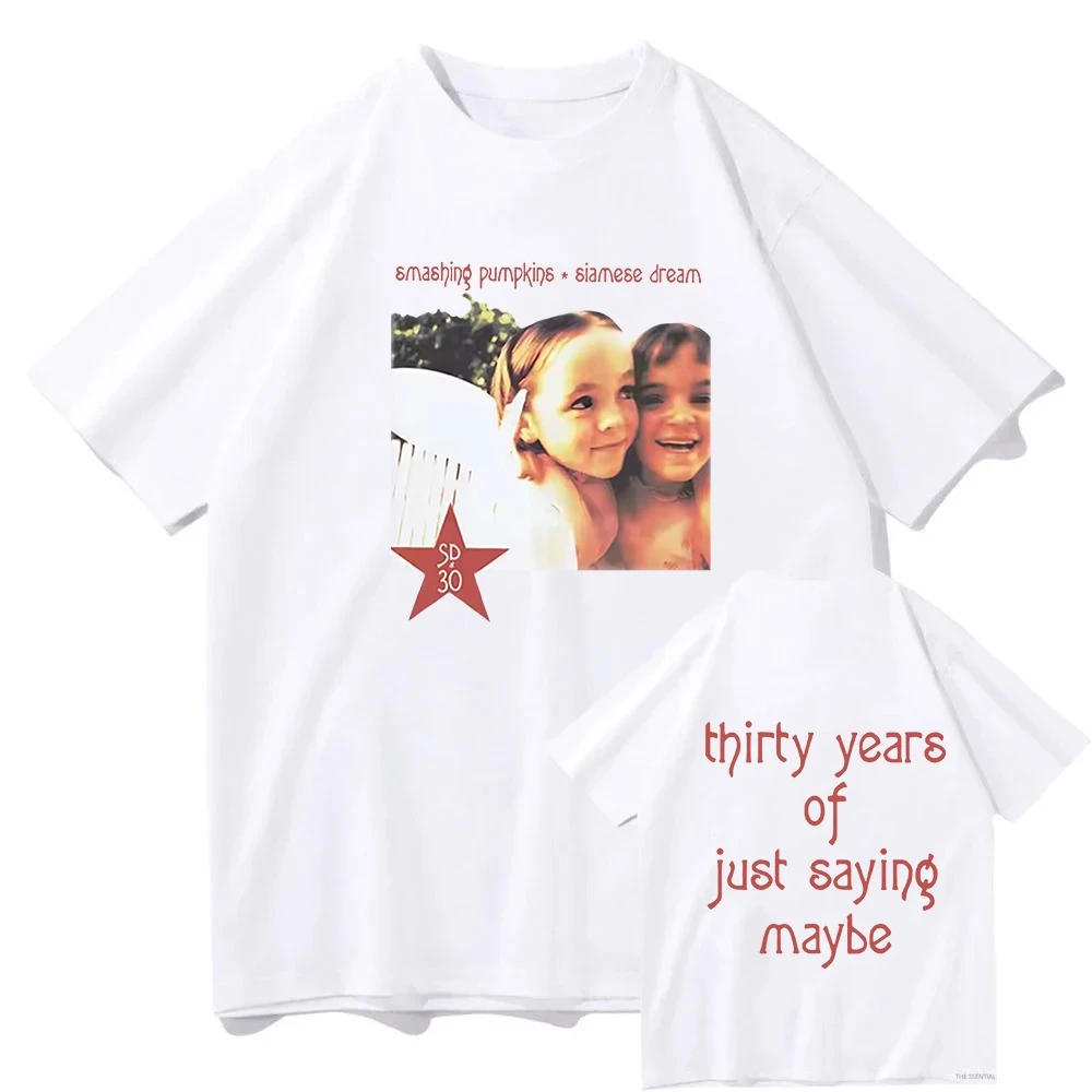 Siamese Dream 30th Anniversary Tees The Smashing Pumpkins Rock Band T-shirt Summer Cotton Soft Male Tshirts Graphic Clothing
Siamese Dream 30th Anniversary Tees The Smashing Pumpkins Rock Band T-shirt Summer Cotton Soft Male Tshirts Graphic Clothing