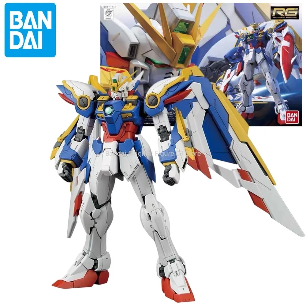 Bandai Genuine WING GUNDAM EW RG Anime Action Figure Robot Periphery Collectible Assembly Model Toys Ornaments Gift Children Boy
Bandai Genuine WING GUNDAM EW RG Anime Action Figure Robot Periphery Collectible Assembly Model Toys Ornaments Gift Children Boy