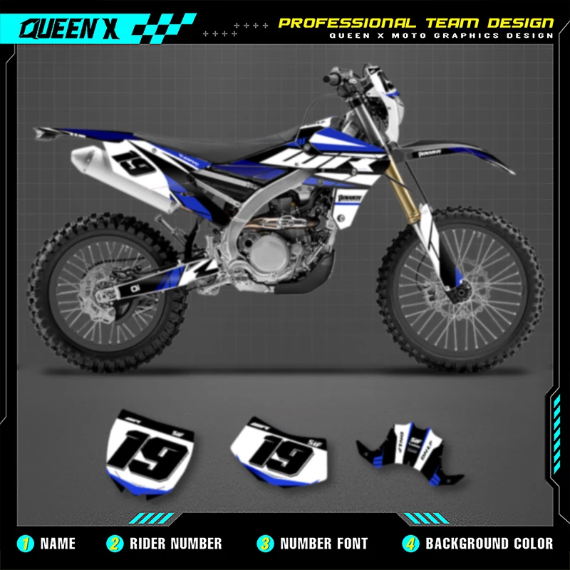 QUEEN X MOTO Motorcycle Graphics Decal Stickers Kit For YAMAHA WRF450 WRF 450 2016 2017 2018 YZF450X 2015 2016 2017 2018
QUEEN X MOTO Motorcycle Graphics Decal Stickers Kit For YAMAHA WRF450 WRF 450 2016 2017 2018 YZF450X 2015 2016 2017 2018