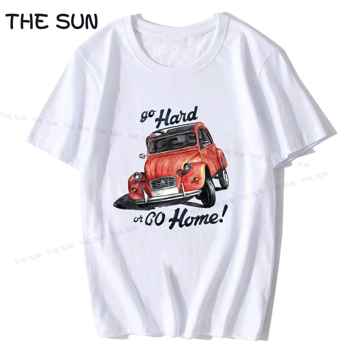 Citro_n 2cv Tshirt for Men Creative Graphic Clothing Custom Printed T-shirt Classic Car Go Hard or Go Home WOMENB COTTON
Citro_n 2cv Tshirt for Men Creative Graphic Clothing Custom Printed T-shirt Classic Car Go Hard or Go Home WOMENB COTTON