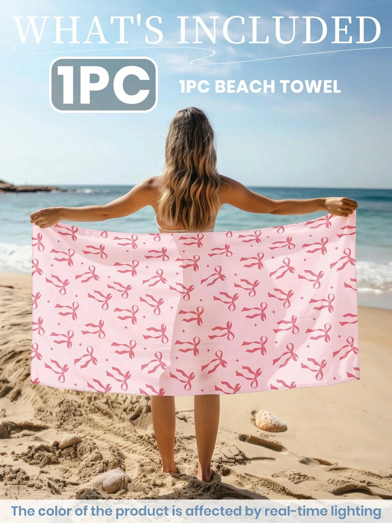Pink bow print beachtowel,quality ultra-fine fiber, fast drying,strong water absorption,choice for beaches bow womens bath towel
Pink bow print beachtowel,quality ultra-fine fiber, fast drying,strong water absorption,choice for beaches bow womens bath towel