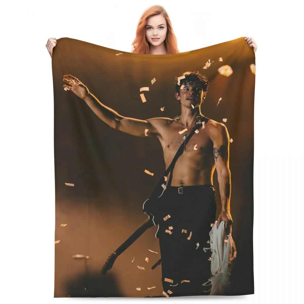 S-Shawn Mendes Musician Blankets Flannel Sofa Throw Blanket Warm Throw Blankets for Couch Bedding Office Throws Bedspread Quilt
S-Shawn Mendes Musician Blankets Flannel Sofa Throw Blanket Warm Throw Blankets for Couch Bedding Office Throws Bedspread Quilt