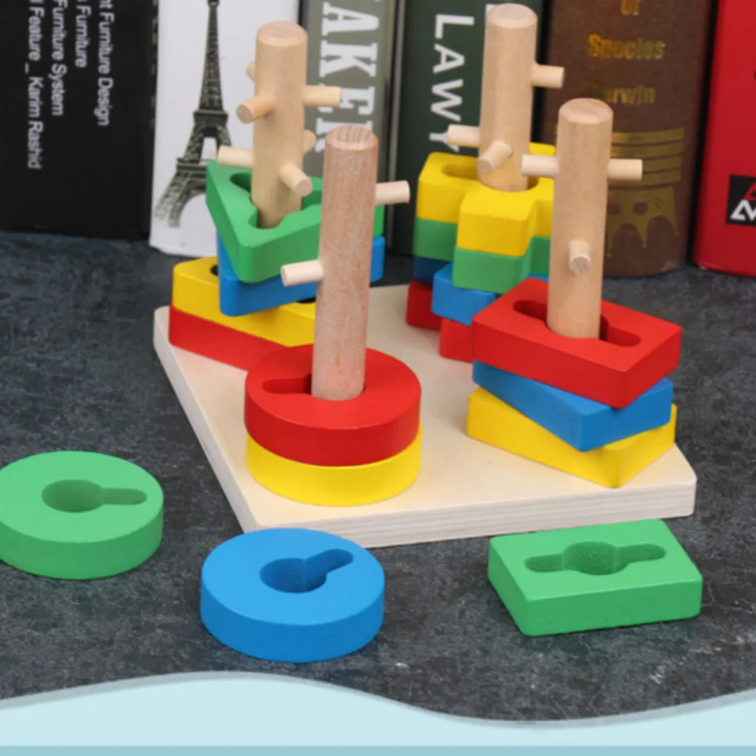 Wooden Toys for Kids Children's Montessori Early Education Toys Logical Training Toys for Baby Birthday Gift for Boys and Girls
Wooden Toys for Kids Children's Montessori Early Education Toys Logical Training Toys for Baby Birthday Gift for Boys and Girls