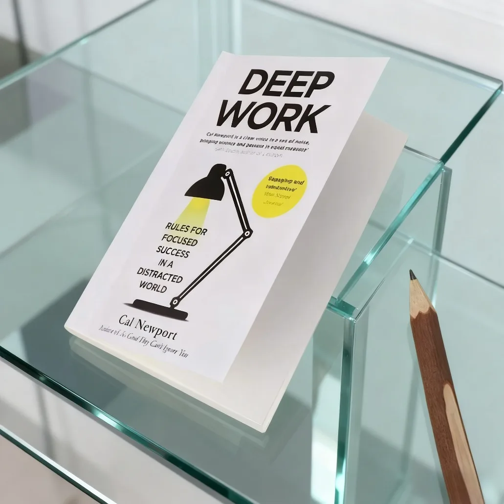 "Deep Work" by Cal Newport: Mastering Focus in Distracted World - Practical Guide to Productivity & Career Success (In Stock)
"Deep Work" by Cal Newport: Mastering Focus in Distracted World - Practical Guide to Productivity & Career Success (In Stock)