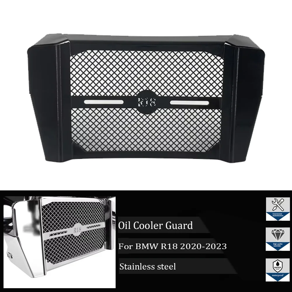 Motorcycle Water Tank Radiator Grill Oil Cooler Guard Grille Protection Cover Suitable For BMW R18 2020 2021 2022 2023
Motorcycle Water Tank Radiator Grill Oil Cooler Guard Grille Protection Cover Suitable For BMW R18 2020 2021 2022 2023