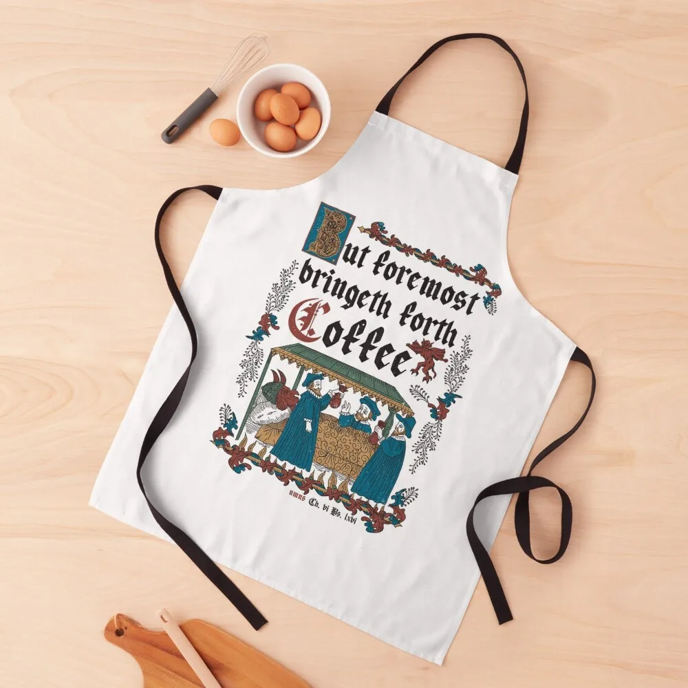 But First Coffee Medieval Style - funny retro vintage English history Apron kitchen girl For Home Accessories Men'ss Apron
But First Coffee Medieval Style - funny retro vintage English history Apron kitchen girl For Home Accessories Men'ss Apron