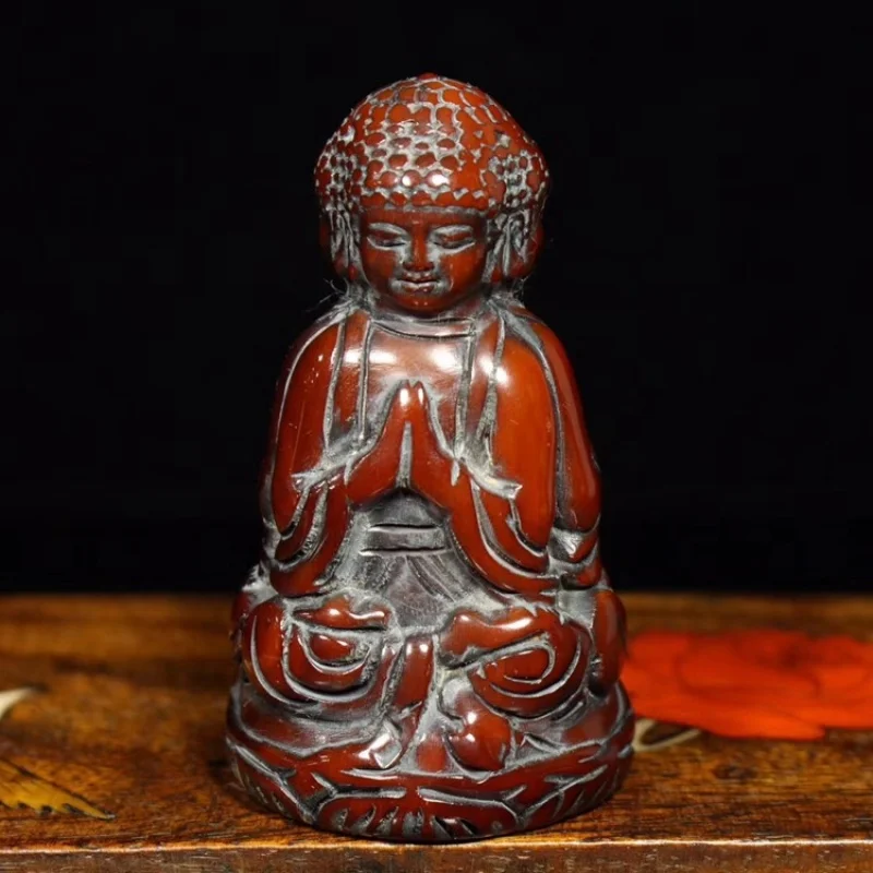 Patina Yak Three-Faced Buddha Guanyin Pendant, Antique Imitation Old Ox Horn Ornament
Patina Yak Three-Faced Buddha Guanyin Pendant, Antique Imitation Old Ox Horn Ornament