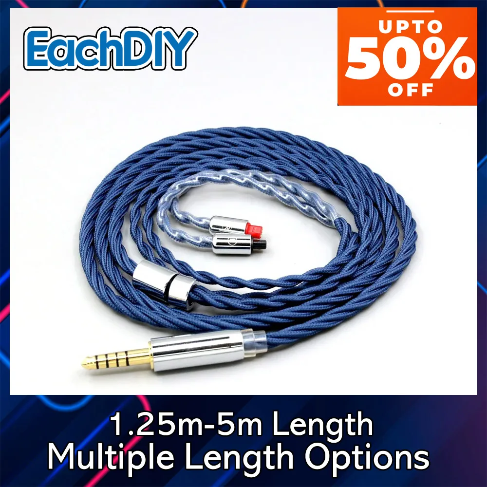 Alloy Full 99% Pure Silver OCC Graphene Sleeved Earphone Cable For Audio-Technica ATH-IM50 IM70 IM01 IM02 IM03 IM04 8624
Alloy Full 99% Pure Silver OCC Graphene Sleeved Earphone Cable For Audio-Technica ATH-IM50 IM70 IM01 IM02 IM03 IM04 8624