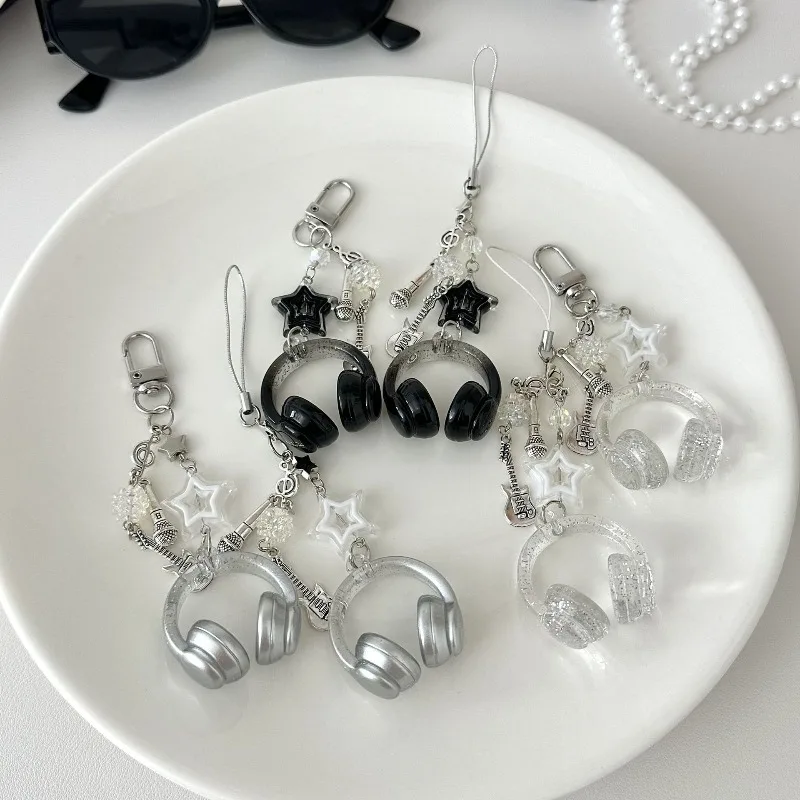 New Hot Selling Fashionable Earphones Pendants Cool Versatile Keychains Phone Chains Bag Pendants Decorations Accessories
New Hot Selling Fashionable Earphones Pendants Cool Versatile Keychains Phone Chains Bag Pendants Decorations Accessories