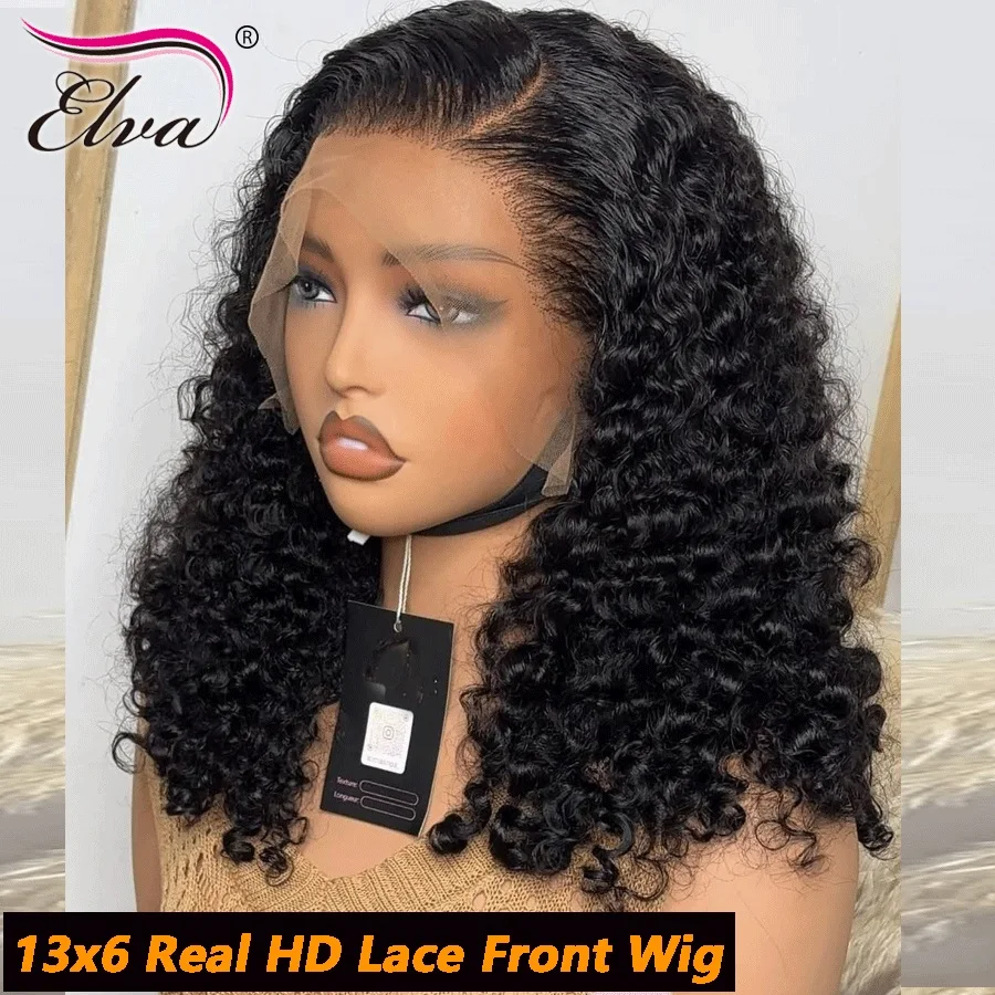 Super Double Drawn 250% Density Wear and Go Glueless Wig Deep Curly 13x6 Lace Transparent Lace Frontal Human Hair Wig PrePlucked
Super Double Drawn 250% Density Wear and Go Glueless Wig Deep Curly 13x6 Lace Transparent Lace Frontal Human Hair Wig PrePlucked
