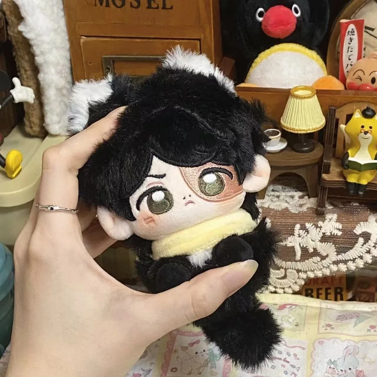 Аниме Identity V Norton Campbell Prospector Little Cat, милые плюшевые хлопковые куклы, 10 см, сумка, подвеска, игрушки, плюшевый рождественский подарок
Аниме Identity V Norton Campbell Prospector Little Cat, милые плюшевые хлопковые куклы, 10 см, сумка, подвеска, игрушки, плюшевый рождественский подарок