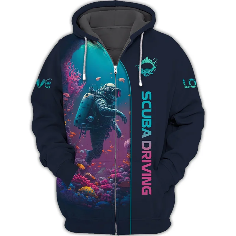 2025 Spring Autumn 3D Print Diving Pullovers Extreme Sports Adventure Unisex Oversized Loose Clothing Long Sleeve Zip Hoodies
2025 Spring Autumn 3D Print Diving Pullovers Extreme Sports Adventure Unisex Oversized Loose Clothing Long Sleeve Zip Hoodies