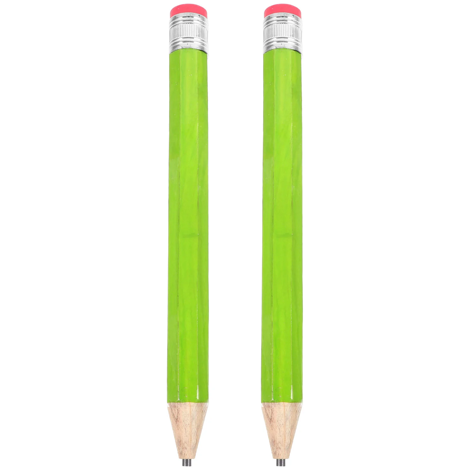 2pcs 33cm Wooden Pencil Large Drawing Writing Painting Mark Pencil Stationery Props (Green) large pencil
2pcs 33cm Wooden Pencil Large Drawing Writing Painting Mark Pencil Stationery Props (Green) large pencil