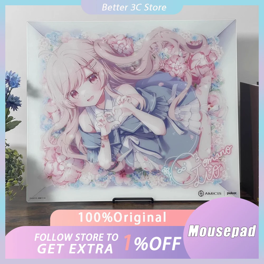 Pulsar x amicis Glass Mousepad Duplicate Edition Mouse Pad Smooth Gaming Mousepad 490x420mm PC Gamer Accessory Valorant
Pulsar x amicis Glass Mousepad Duplicate Edition Mouse Pad Smooth Gaming Mousepad 490x420mm PC Gamer Accessory Valorant
