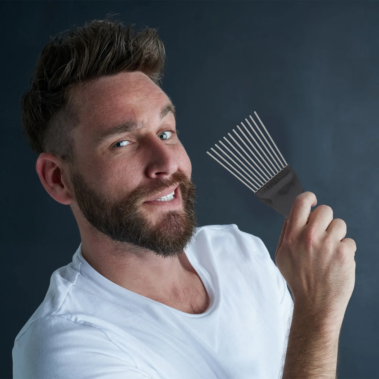 2pcs Needle Hair Combs for Men Salon Styling Tools Afro Barber Comb Picks Curly Hair Wet Premium Material
2pcs Needle Hair Combs for Men Salon Styling Tools Afro Barber Comb Picks Curly Hair Wet Premium Material