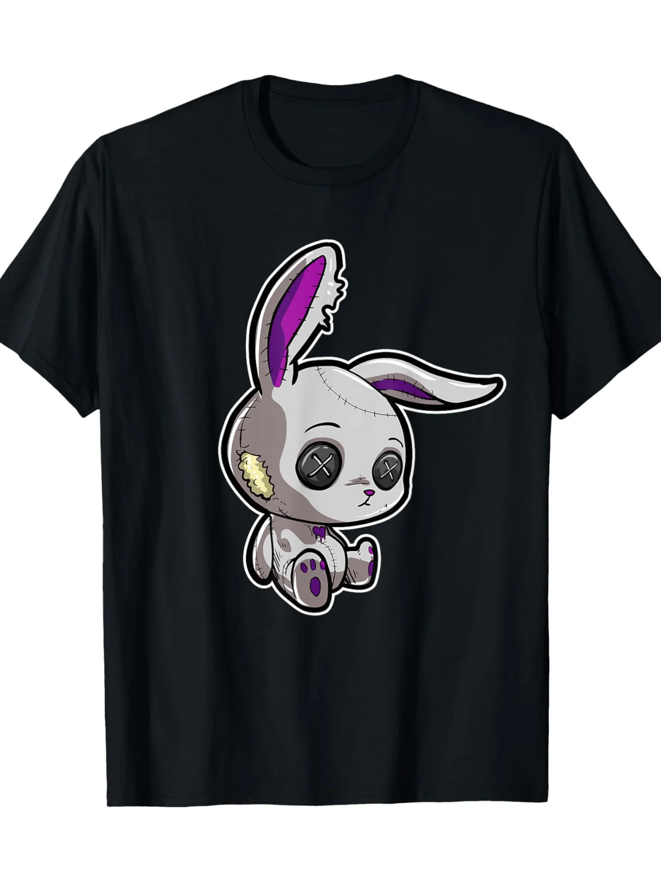 Dark Emotion Gothic Rabbit Doll Graphic Printing Summer Autumn Winter Cotton Men and Women T-shirt Short Sleeve Luxury Outdoor
Dark Emotion Gothic Rabbit Doll Graphic Printing Summer Autumn Winter Cotton Men and Women T-shirt Short Sleeve Luxury Outdoor