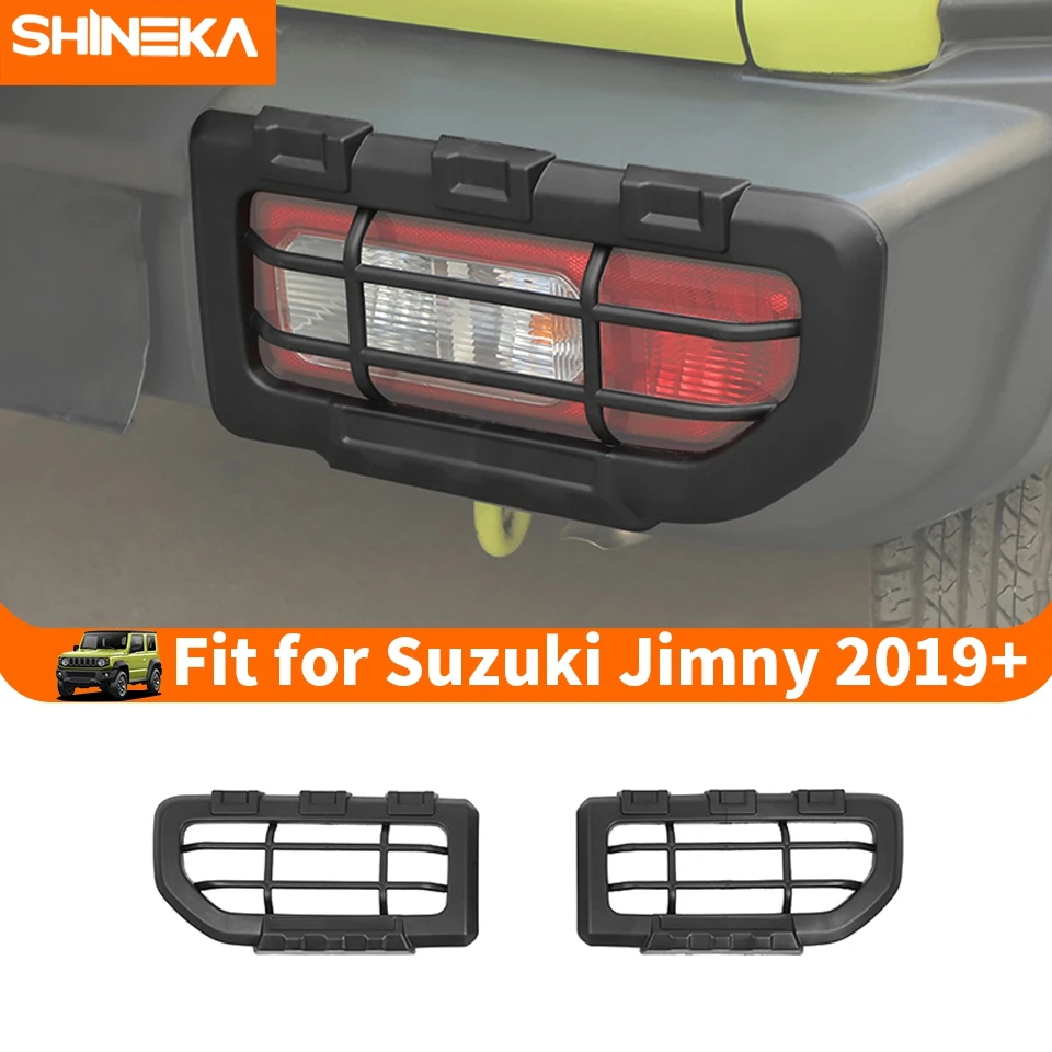 SHINEKA Car Rear Tail Light Lamp Decoration Cover Modified Taillight Cover fit for Suzuki Jimny 2019 2020 2021 2022 2023 2024 Up 
SHINEKA Car Rear Tail Light Lamp Decoration Cover Modified Taillight Cover fit for Suzuki Jimny 2019 2020 2021 2022 2023 2024 Up