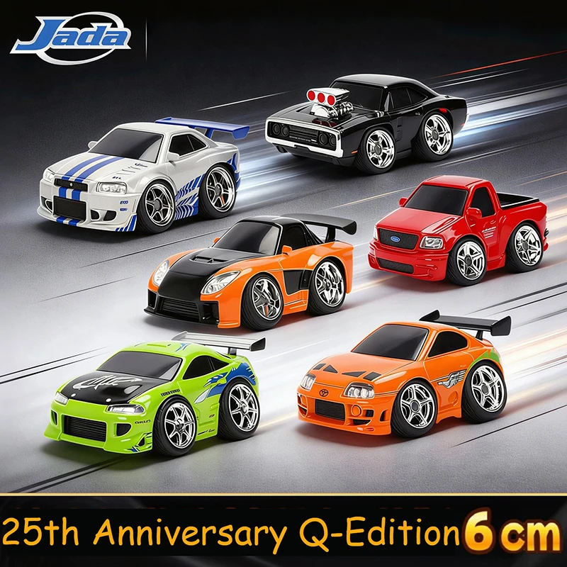 Jada 1:43 Scale Supra/RX7/Charger/GTR/Eclipse/F150 Q Edition Alloy Car Model Static Collection Decorated Holiday Gifts Toys
Jada 1:43 Scale Supra/RX7/Charger/GTR/Eclipse/F150 Q Edition Alloy Car Model Static Collection Decorated Holiday Gifts Toys